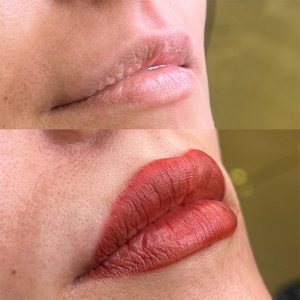 شیدینگ لب محبوبه